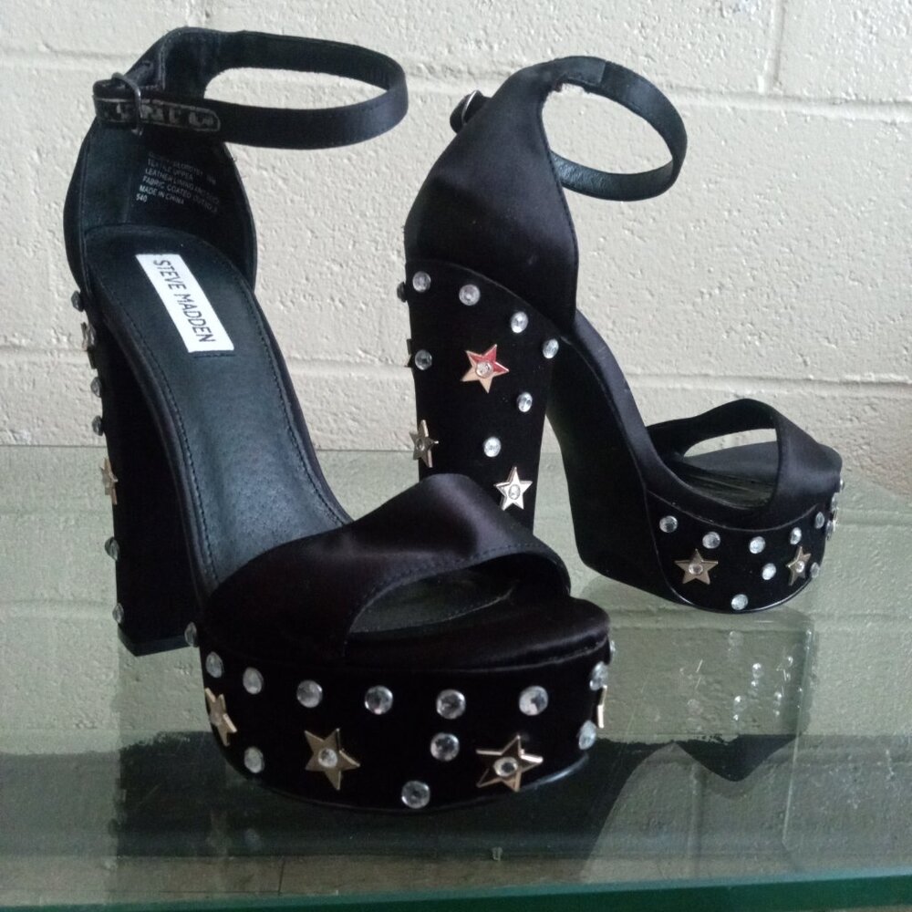 High platform heels